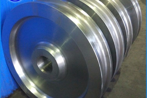 回转台行走轮锻件