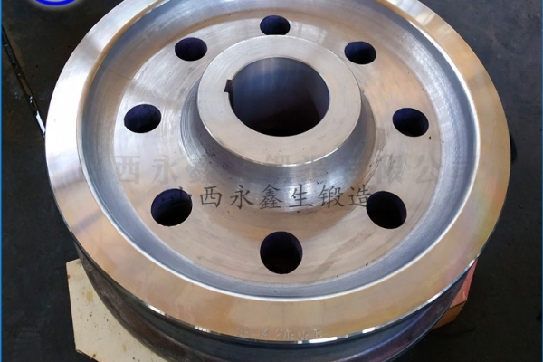 捣固焦炉导烟车轮锻件