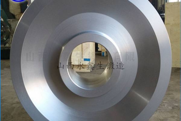 混凝土搅拌站车轮锻件