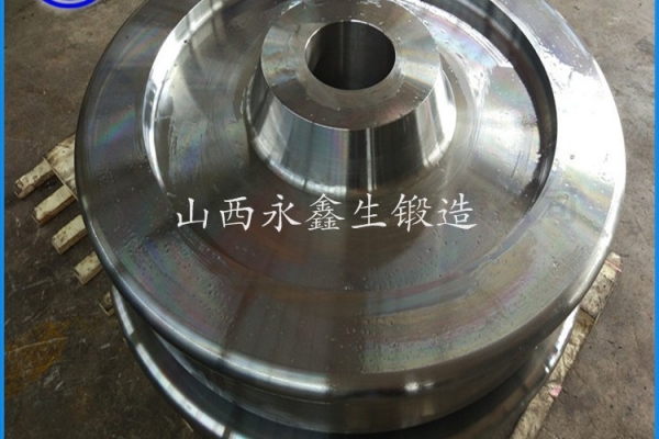 锻造加工40Cr电机车车轮