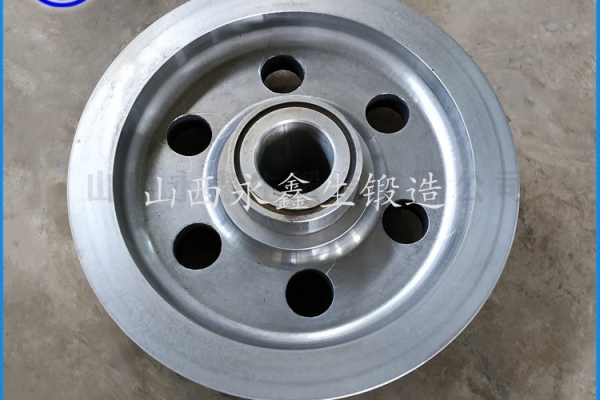锻造42CrMo卸船机车轮