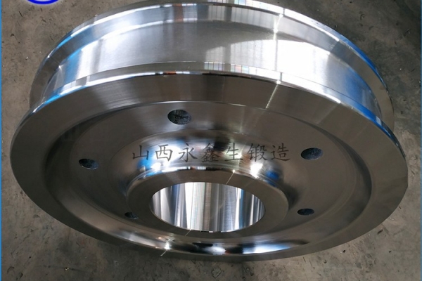 过跨车车轮锻件