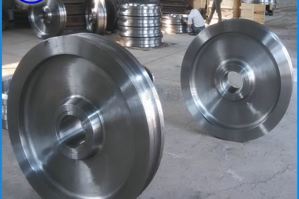 锻造桁架式龙门吊车轮