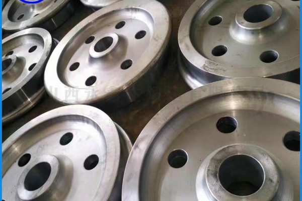 锻造双跨链斗卸车机车轮