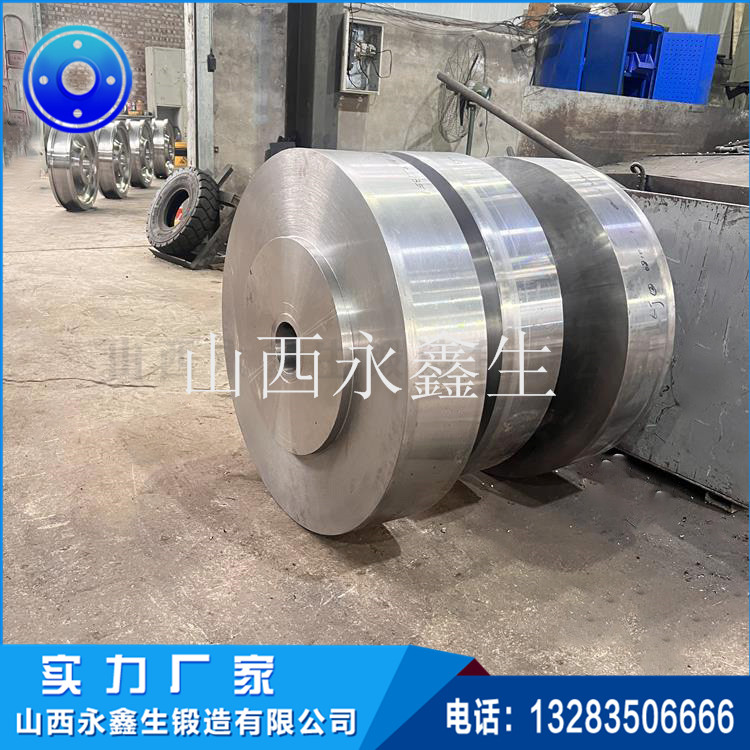 锻造42CrMo盾构机轮毂锻件